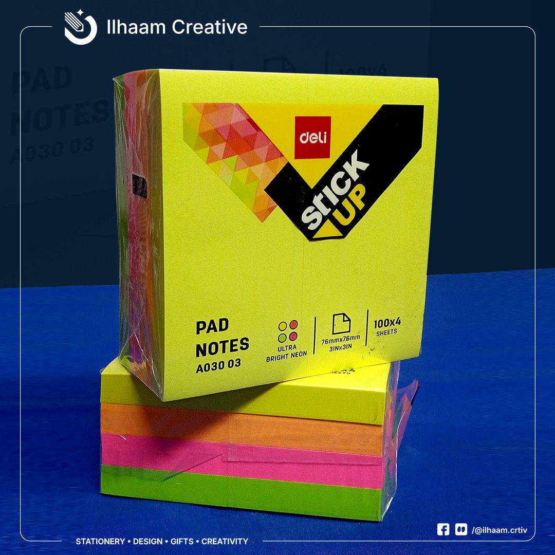 Deli Sticky Notes 4 color 400 pages