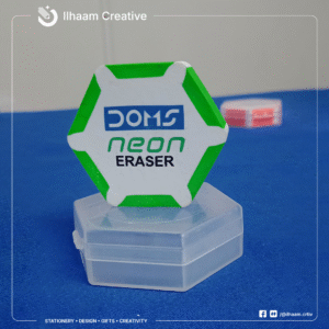 DOMS Neon Hexagonal Eraser